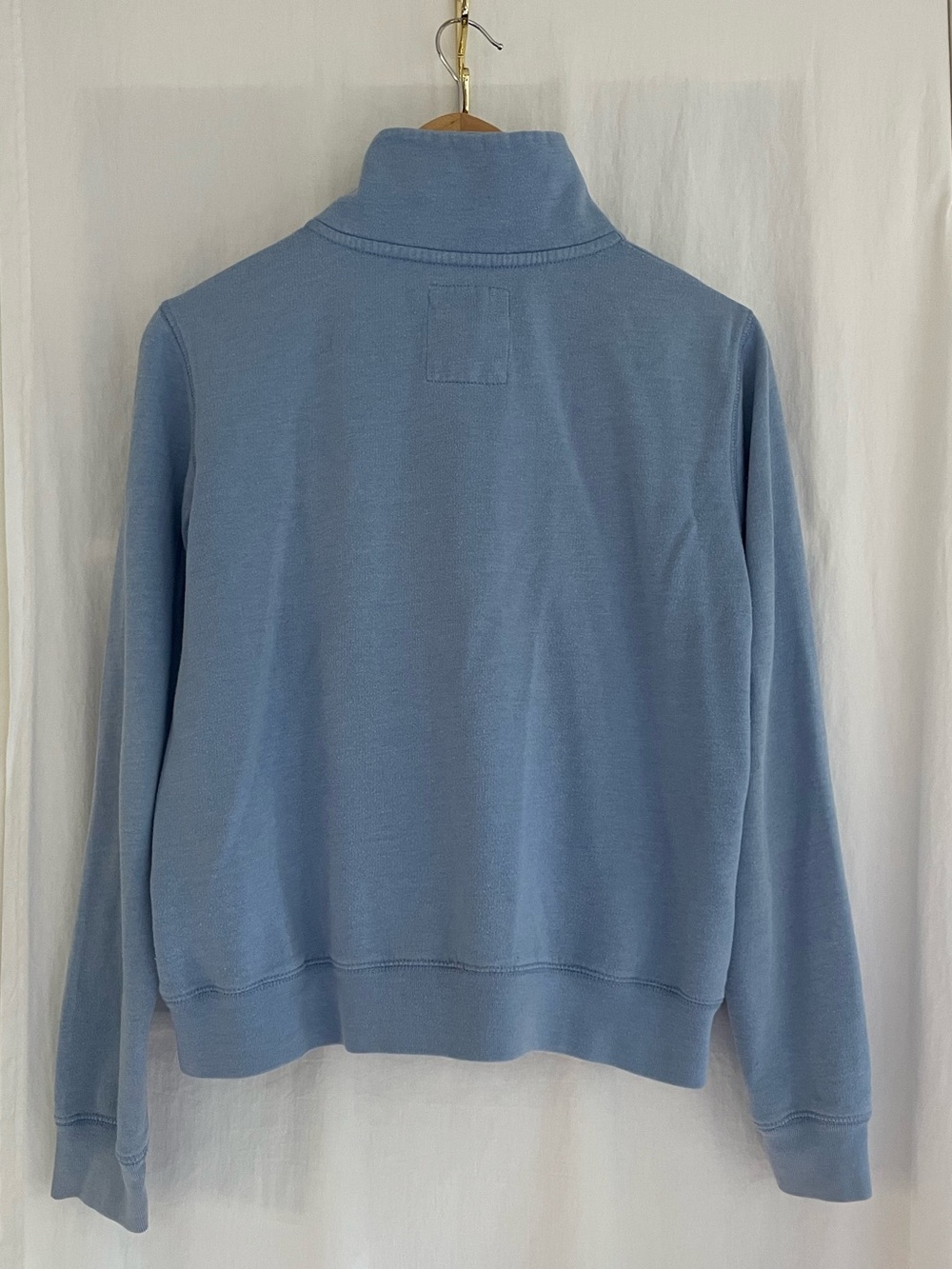 UNC Light Blue Quarter-Zip Pullover Sweatshirt - Picture 2 of 6